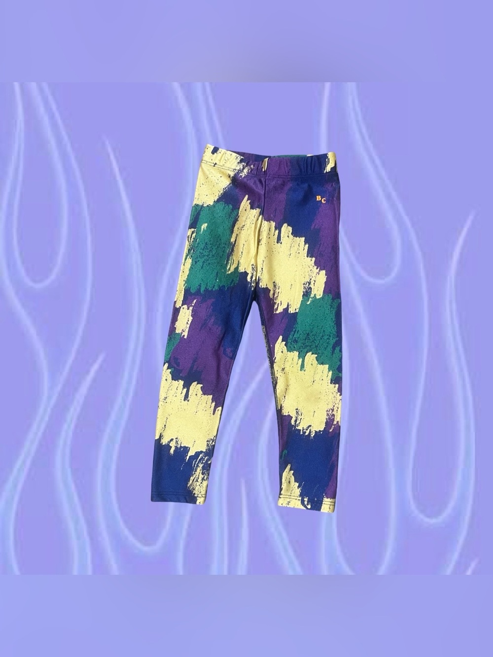 Bobo Choses Shadow All Over Leggings
Has a knee mark
2-3 years
Retail $85